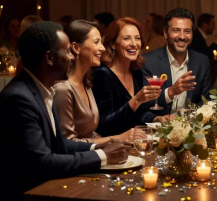 Zadowoleni goście podczas wydarzenia StageCraft Agency