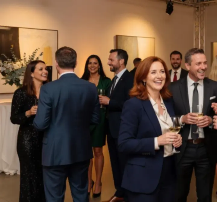 Uczestnicy wydarzenia biją brawo i uśmiechają się